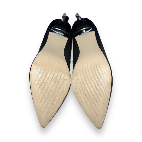 Madden Girl Black Stiletto Pumps Black Vegan Leather Women’s Size 8 - Picture 5 of 6